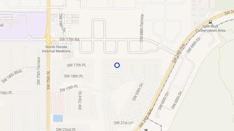 Map for Southern Pines Apartments - Gainesville, FL