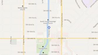 Map for Springdale Apartments - Oklahoma City, OK