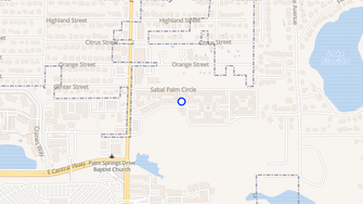 Map for Villa Del Mar Apartments - Altamonte Springs, FL
