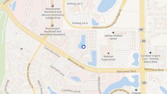 Map for Serenata Condominiums - Orlando, FL