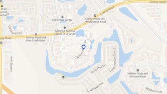 Map for Serrano Conroy - Orlando, FL