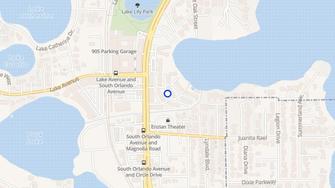 Map for Lake Maitland Terrace Condos - Maitland, FL