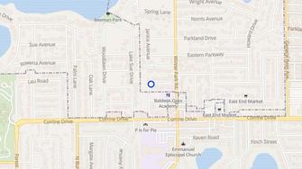 Map for Park Apartments - Winter Park, FL