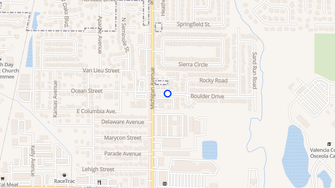 Map for Pebble Creek Apartments - Kissimmee, FL