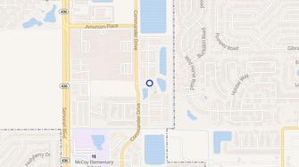 Map for Mill Creek Apartment Homes - Orlando, FL