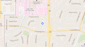 Map for Oakridge Apartments - Santa Clara, CA