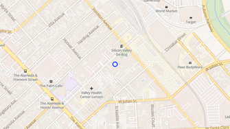 Map for Lenzen Square - San Jose, CA