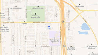 Map for Fountain Woods Apartments - Beaumont, TX