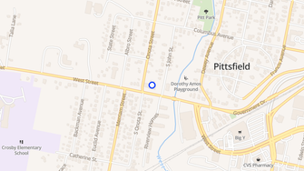 Map for Epworth Arms - Pittsfield, MA