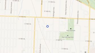 Map for 1502 Michigan Place  - Joplin, MO