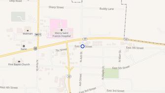 Map for Mountain View Senior Citizen Housing - Mountain View, MO