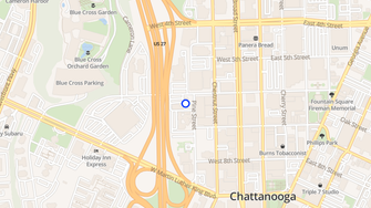 Map for St Barnabas Apartments - Chattanooga, TN