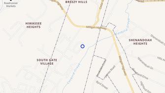 Map for Beaver Hollow Apartments - Johnson City, TN