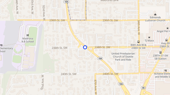 Map for Edmonds Crest Apartments - Edmonds, WA