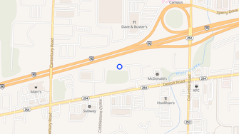 Map for Winfield Commons - Westlake, OH