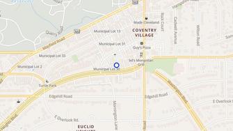 Map for Heights Apartments - Cleveland Heights, OH