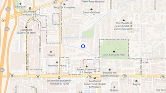 Map for Kennedy Park - Beaverton, OR