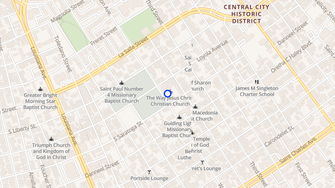 Map for Washington Gardens - New Orleans, LA