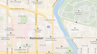 Map for Civic Square Apartments - Rochester, MN