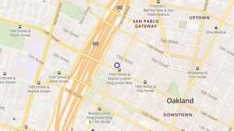 Map for Valva Realty Company Apartments - Oakland, CA