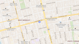 Map for U A Homes - Berkeley, CA