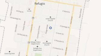 Map for Refugio Apartments - Refugio, TX