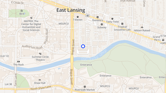 Map for Cedar Village Apartments - East Lansing, MI