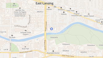 Map for Cedar Village - East Lansing, MI