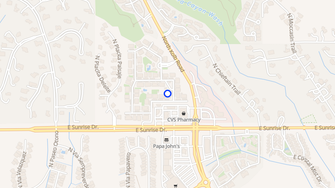 Map for Veranda at Ventana  - Tucson, AZ
