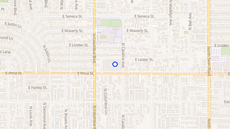 Map for Tuscany Apartment Homes - Tucson, AZ