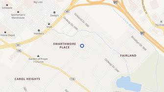 Map for WestWind Apartments - Roanoke, VA