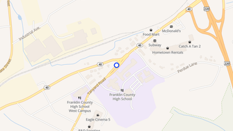 Map for Tanyard Village Apartments - Rocky Mount, VA