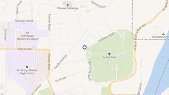 Map for Azalea Reach Apartments - Brookings, OR