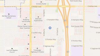 Map for Blackstone Acres - Fresno, CA