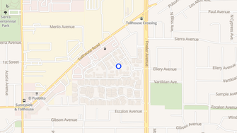 Map for Sierra Ridge Apartments - Clovis, CA