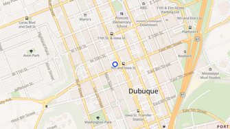 Map for Henry Stout Senior Apartments - Dubuque, IA