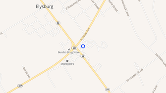 Map for Nottingham Estates - Elysburg, PA