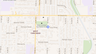 Map for Colonial Hillcrest Apartments - Carlsbad, NM