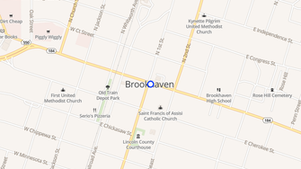 Map for Northhaven Apartments - Brookhaven, MS