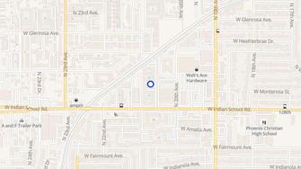 Map for Coconut Grove Apartments  - Phoenix, AZ