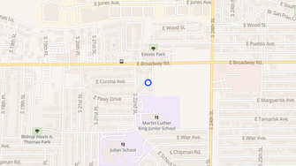 Map for Broadway House - Phoenix, AZ