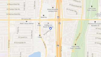 Map for Laurel Lane Apartments - Phoenix, AZ