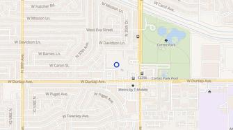 Map for Los Compadres Apartments - Phoenix, AZ