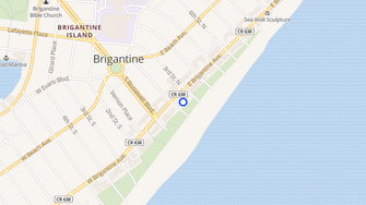 Map for Sea Gull Apartments - Brigantine, NJ