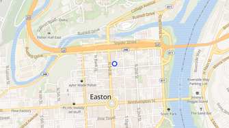 Map for Spring Garden Court Apartments - Easton, PA