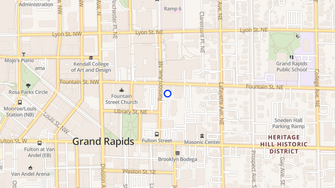 Map for Park Place Apartments - Grand Rapids, MI