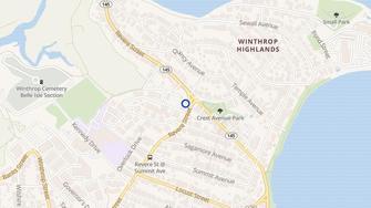 Map for Seacoast Real Estate Group - Winthrop, MA