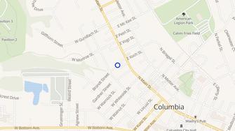 Map for Columbia Apartments-Seniors - Columbia, IL