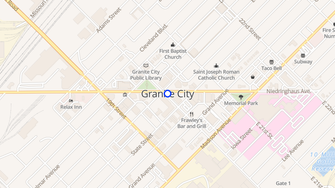 Map for Fairway Estates Apartments  - Granite City, IL