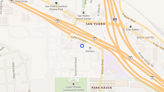 Map for Sycamore Terrace Apartments - San Ysidro, CA
